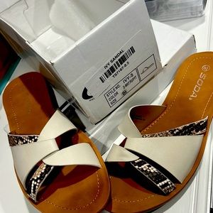 Soda Brand Sandals